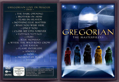 教皇合唱團 Gregorian - The Masterpieces Live (DVD)