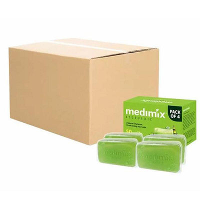 Medimix 印度綠寶石皇室藥草浴美肌皂 (草本/檀香/寶貝) 200公克 X 64入  W141325