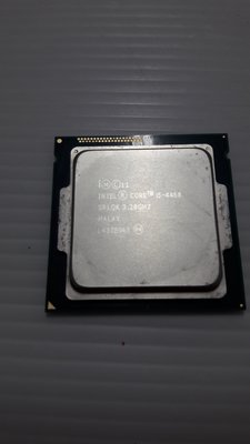 (台中) Intel CPU 1150 腳位 i5-4460 3.2GHZ 中古良品無風扇有3顆