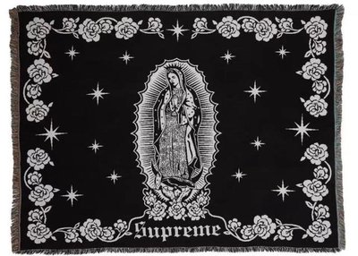 Caro ~ Supreme FW18 Virgin Mary Blanket 圣母瑪利亞毛毯掛毯裝飾毯子