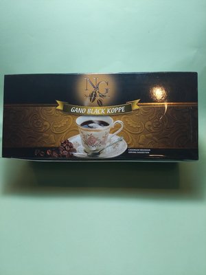 靈芝黑咖啡Gano Black Koppe~30包/盒(90公克/盒,每一份含120毫克咖啡因)