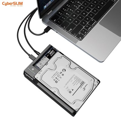 CyberSLIM V80M2  雙槽硬碟對拷機 適用m.2 nvme/2.5吋3.5吋/m.2 sata 需轉卡