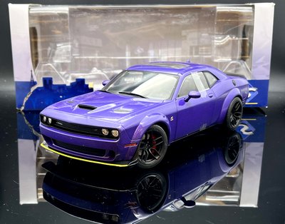 【MASH】[現貨特價] Solido 1/18 Dodge Challenger R/T Scat Pack 紫