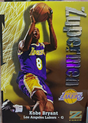 NBA球員卡 1997 Skybox Z-Force Kobe Bryant Zupermen #195 LA Lakers PSA 9 MINT