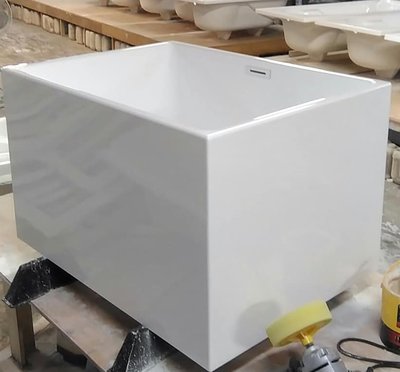 92公分 方型獨立小浴缸 超小型獨立缸 台灣製造(德浦廚衛)尺寸: 92x67x56