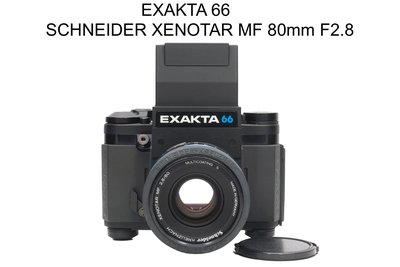 【廖琪琪昭和相機舖】EXAKTA 66 + Schneider 80mm F2.8 底片相機 中片幅 120 保固一個月