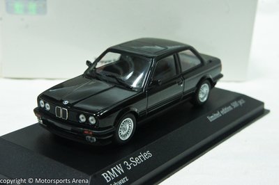 【現貨特價】1:43 Minichamps BMW 3er E30 Saloon 1989 黑色 ※限量500台※