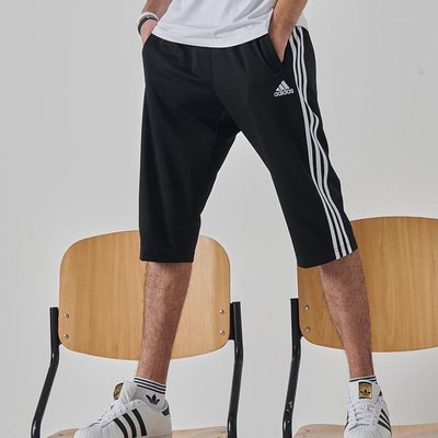 100原廠％Adidas愛迪達短褲男訓練跑步運動褲2020春夏季新款休閑七分褲子