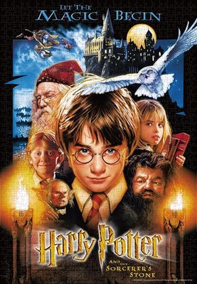 拼圖專賣店 日本進口拼圖 B1000-820(1000夜光拼圖Harry Potter 哈利波特與魔法石)