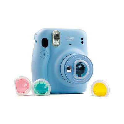 新拍立得mini1125 相機配件四色 濾鏡彩色全色鏡 彩色 鏡頭配件品