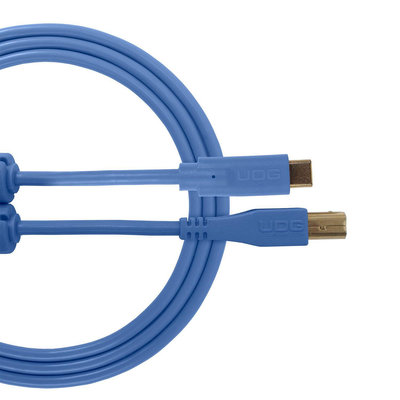 UDG ULTIMATE USB 2.0 C-B 藍 (Type C to Type B) 1.5M