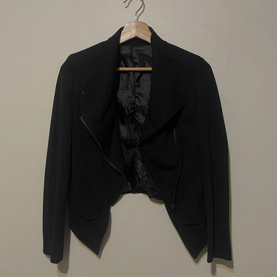 ❤夏莎shasa❤黑色造型短版小外套/上班族/含郵資
