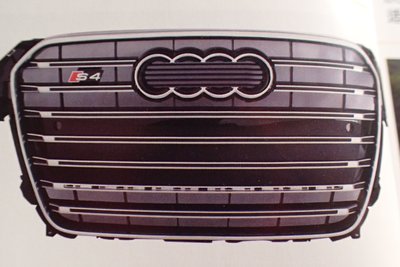 泰山美研社19121720  AUDI  A4  12-16款  S4版本 黑色中網水箱罩