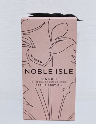 全新 NOBLE ISLE 茶玫瑰香氛護膚油 250ml