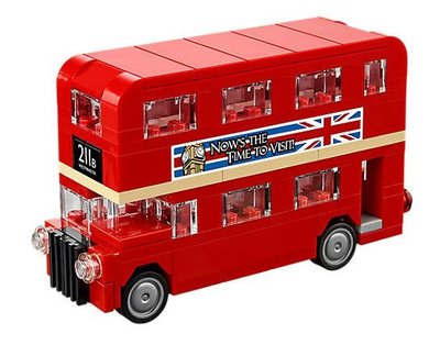 "現貨在台灣"全新未拆封Lego 樂高40220 倫敦巴士 公車 Bus 雙層巴士 免運費