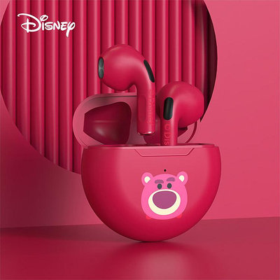 爆款迪士尼小巧迷你可愛真無線降噪藍牙耳機手機通用型