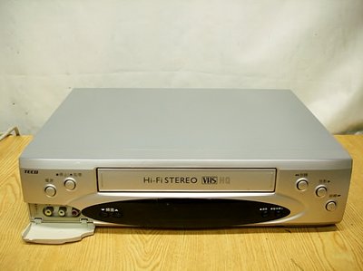 @【小劉2手家電】TECO 立體聲 VHS錄放影機,TR8652VR型,支援EP,故障機也可修理 !