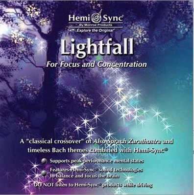 [心靈之音] 光瀑:聚焦專注力 Lightfall For Focus -美國孟羅Hemi-Sync雙腦同步CD
