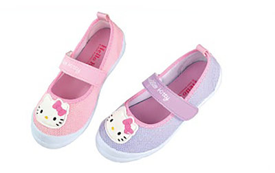 新款入荷*日本 三麗鷗 Sanrio 凱蒂貓 Hello Kitty*女童室內鞋 帆布鞋 娃娃鞋 休閒鞋-台灣製ＭＩＴ