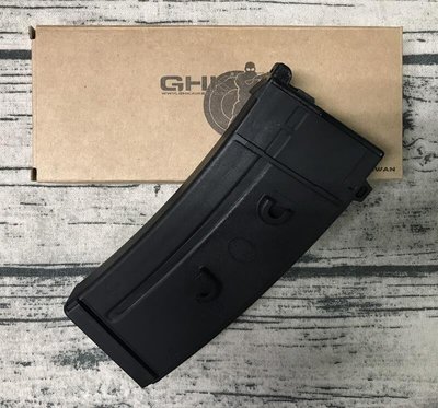 《GTS》GHK - 551/553 GBB氣動槍專用 32發瓦斯彈匣 (尼龍外殼)