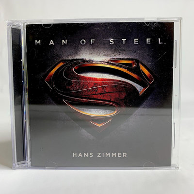 正版全新2CD~電影原聲帶《 超人：鋼鐵英雄》進口雙碟Man of Steel~Hans Zimmer
