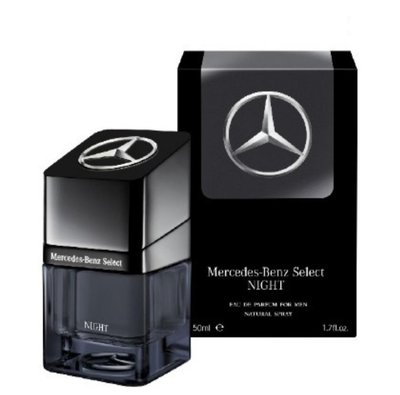 Mercedes Benz Select NIGHT 賓士夜帝耀男性淡香精 50ml/1瓶-新品正貨
