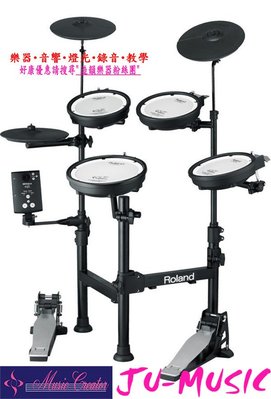 造韻樂器音響- JU-MUSIC - 最新 Roland V-Drums TD-1KPX 攜帶型 電子鼓 TD1KPX