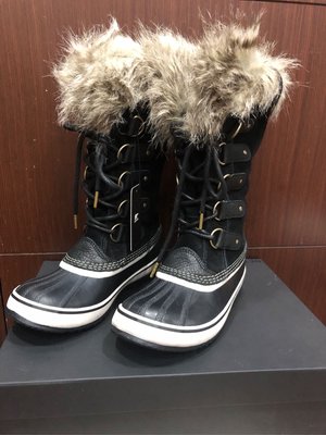 全新 Sorel 冰熊黑色防水高筒雪靴 US7.5 零下-32度