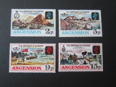 【雲品七】阿森松島Ascension Islands 1975 Sc 192-195 set MNH 庫號#BP11 70306