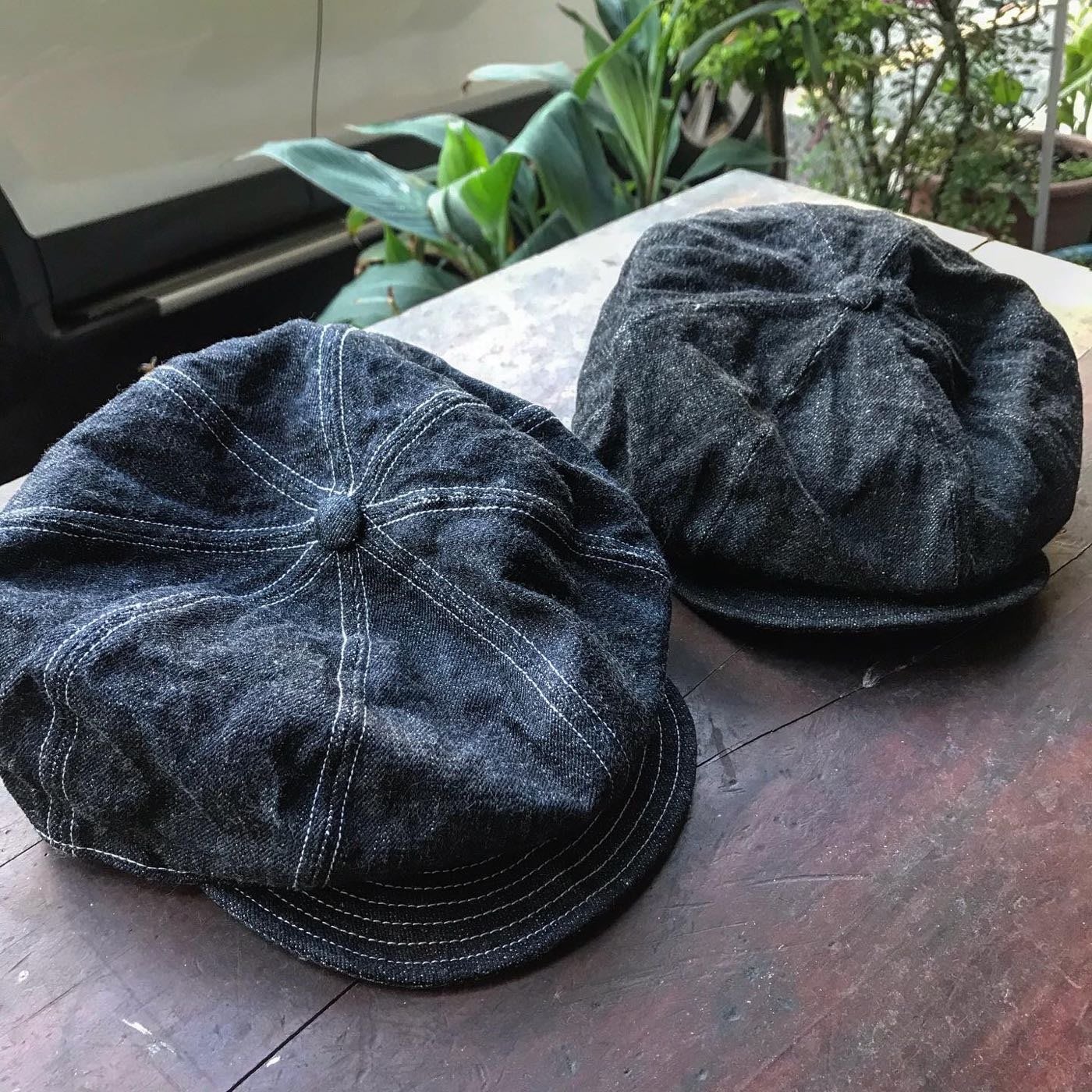 Trophy clothing]Newsboy cap 丹寧報童帽日本製高品質帽型超好搭男女都