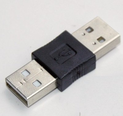 USB2.0 A公對A公轉接頭  轉換頭 轉換器