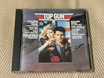 【李歐的音樂】近全新CBS唱片1980年代 捍衛戰士 TOP GUN 捍衛戰士 電影原聲帶 CD 無IFPI
