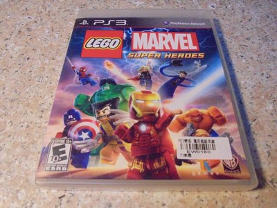 PS3 樂高-驚奇超級英雄 Lego：Marvel Super Heros 英文版 直購價700元 桃園《蝦米小鋪》