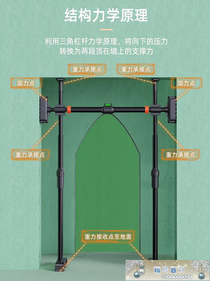 單杠家用室內引體向上器支撐單杠雙杠架單桿落地吊杠家庭健身器材.