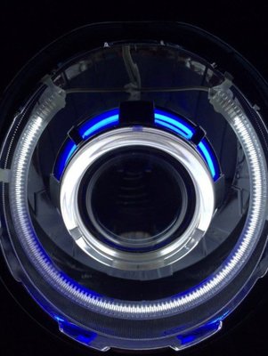 BWS大燈改裝 LED HID 3吋魚眼 大燈總成 天使光圈 魔鬼眼 大燈組