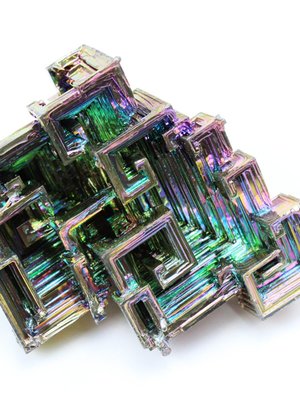 天然水晶碎石 水晶礦物晶體標本盒禮物鉍石金屬礦石原石寶石