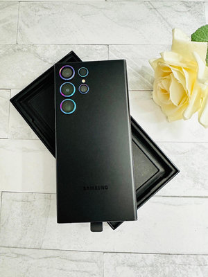 勝利店-二手機#中古機SAMSUNG Galaxy S23 Ultra 5G (12G+512G) 黑色 (保固2024/7/31)