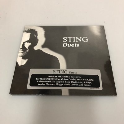 發燒CD 全新現貨 搖滾詩人 史汀 Sting 專輯 Duets 世紀對唱 CD 斯汀
