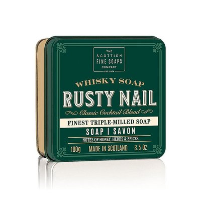Scottish Fine Soaps 威士忌沐浴皂（綠盒）紳士皂 古龍皂 手工皂 威士忌皂 香皂