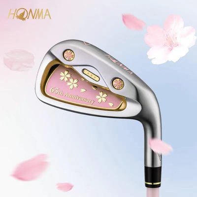 【熱賣下殺】日本HONMA高爾夫球桿套桿女士套桿洪馬櫻之舞65周年限量款櫻花