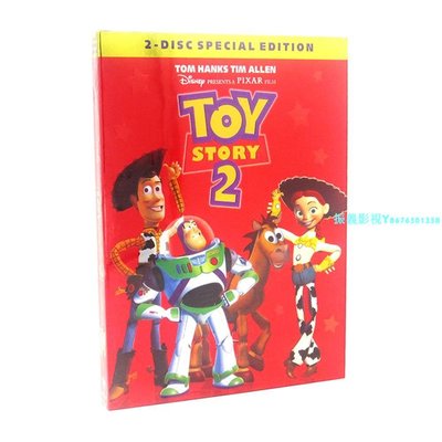原版經典動畫片 玩具總動員2 Toy Story 2   2DVD英文發音字幕『振義影視』