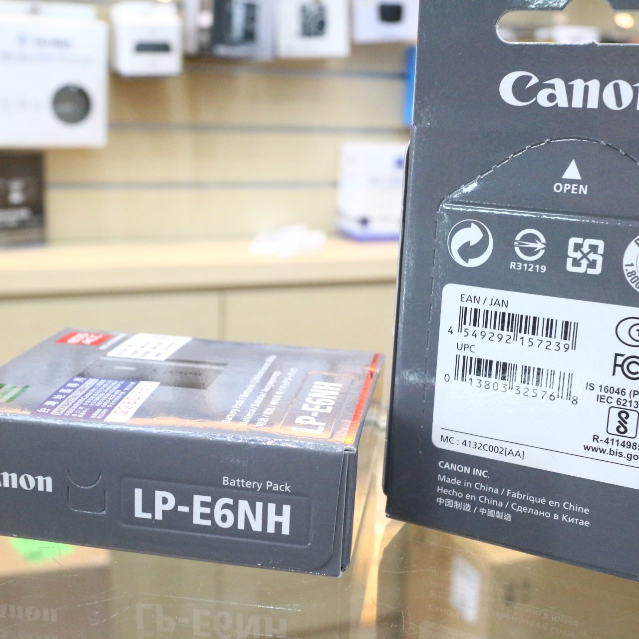 日產旗艦】現貨全新原廠公司貨盒裝新版Canon LP-E6NH LPE6NH 原廠電池