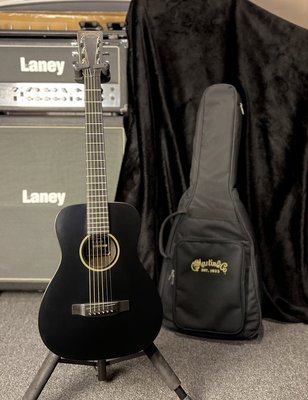 【展示琴買到賺到】Martin LX1 BLACK 絕版黑色小馬丁 34吋 旅行吉他 雲杉單板