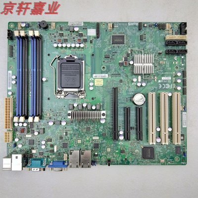 全新原裝X9SCA-F 超微SUPERMICRO伺服器1155針主板支持E3系列CPU