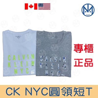 【WE BEST】Calvin Klein NYC LOGO圓領短袖T恤 T-Shirt CK 短T 空運來台