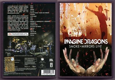 音樂居士新店#Imagine Dragons Smoke + Mirrors Live 謎霧幻鏡世界巡迴演唱會#CD專輯