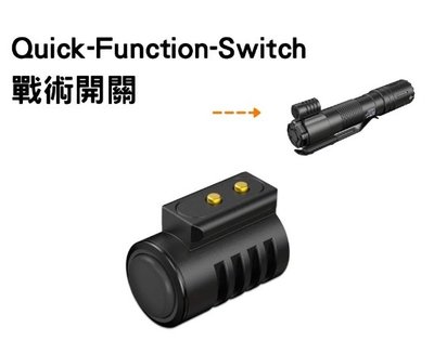 《GTS》ACEBEAM P15 戰術開關 Quick-Function-Switch
