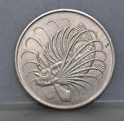 幣1027 新加坡1972年50分硬幣