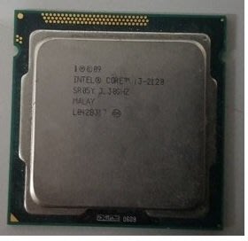 Intel Core i3-2120 3.3G 1155 雙核四線 正式版 內建 HD2000 LGA1155