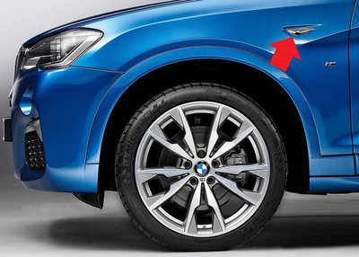 【歐德精品】現貨.德國原廠BMW F25 X3 F26 X4 前葉飾條 葉子板 飾板 飾蓋 側邊 電鍍飾板 X飾板